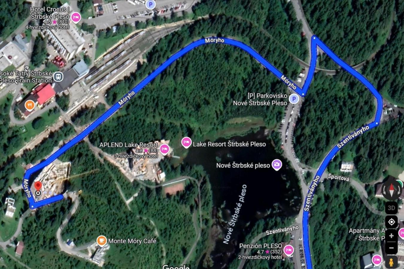 Apartmán 405 Hotel OVRUČ Štrbské Pleso Exteriér fotografie